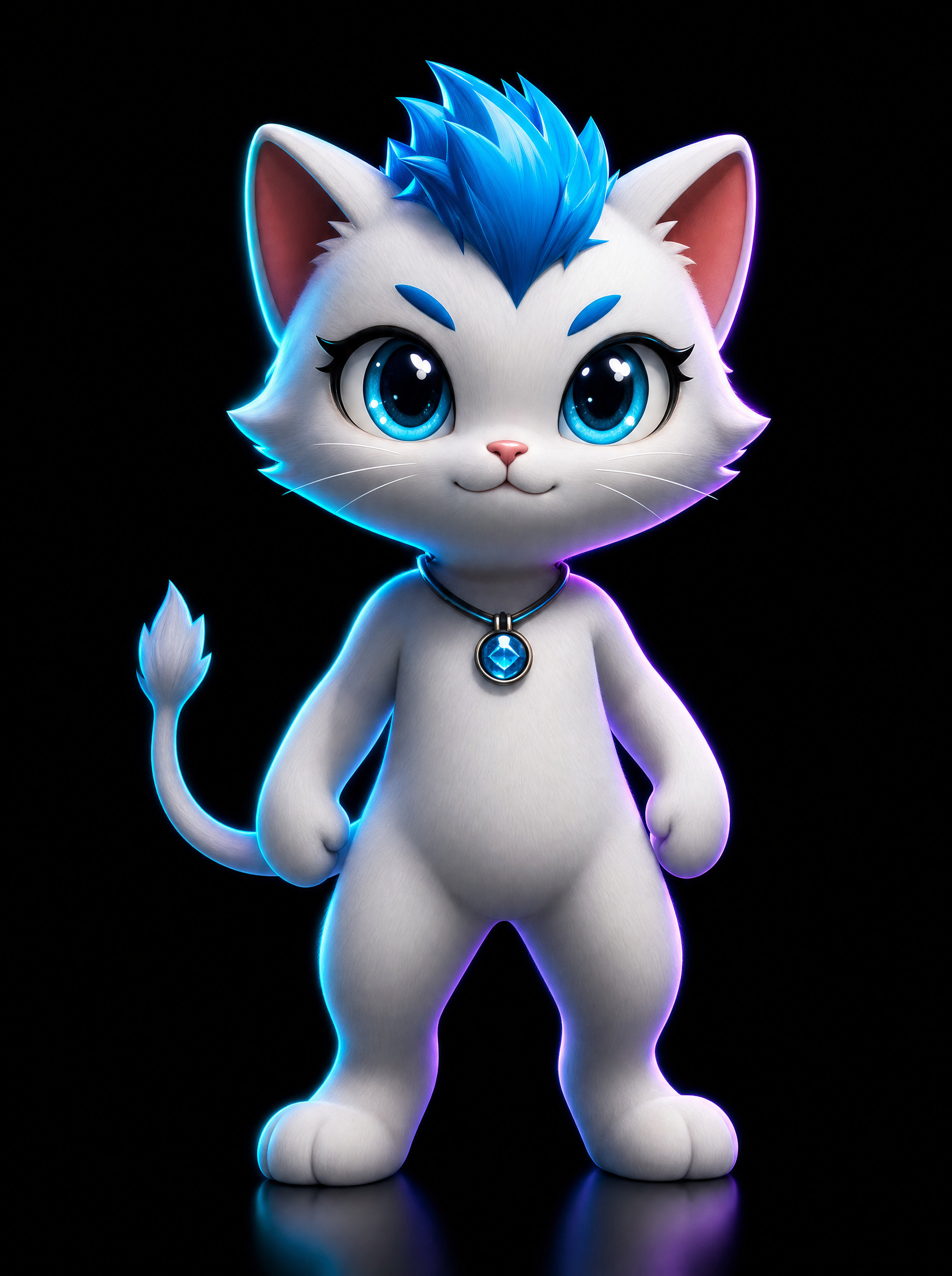 Mew portrait